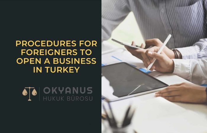 Procedures for Foreigners to Open a Business in Turkey