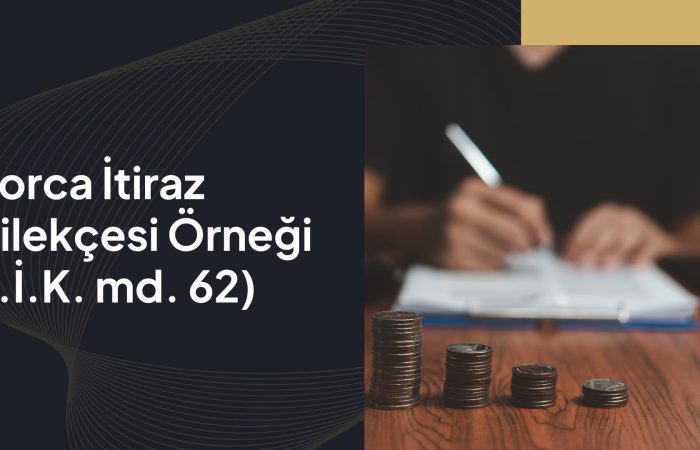 Borca İtiraz Dilekçesi Örneği