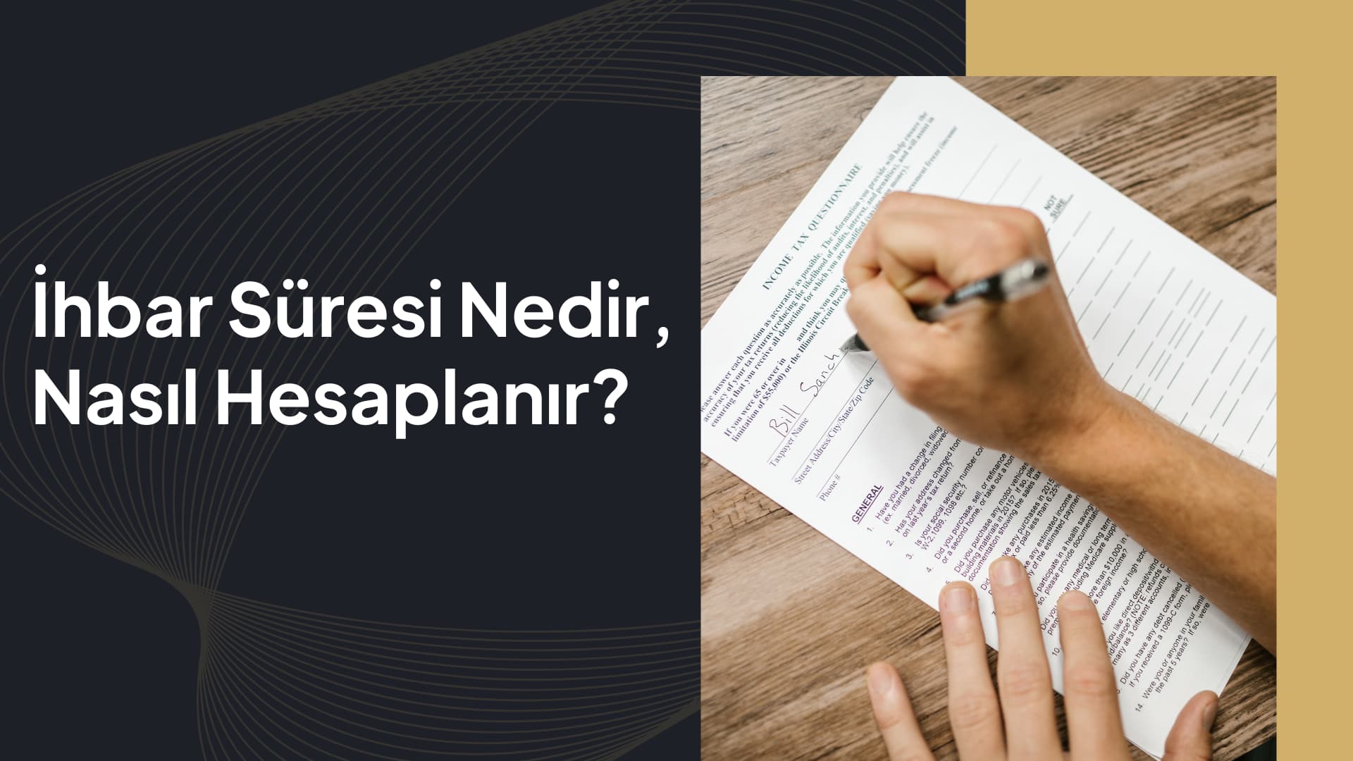 İhbar Süresi Nasıl Hesaplanır